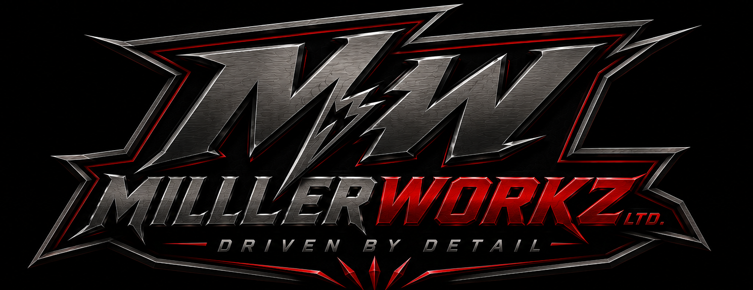MillerWorkz Ltd. Driven by Detail logo
